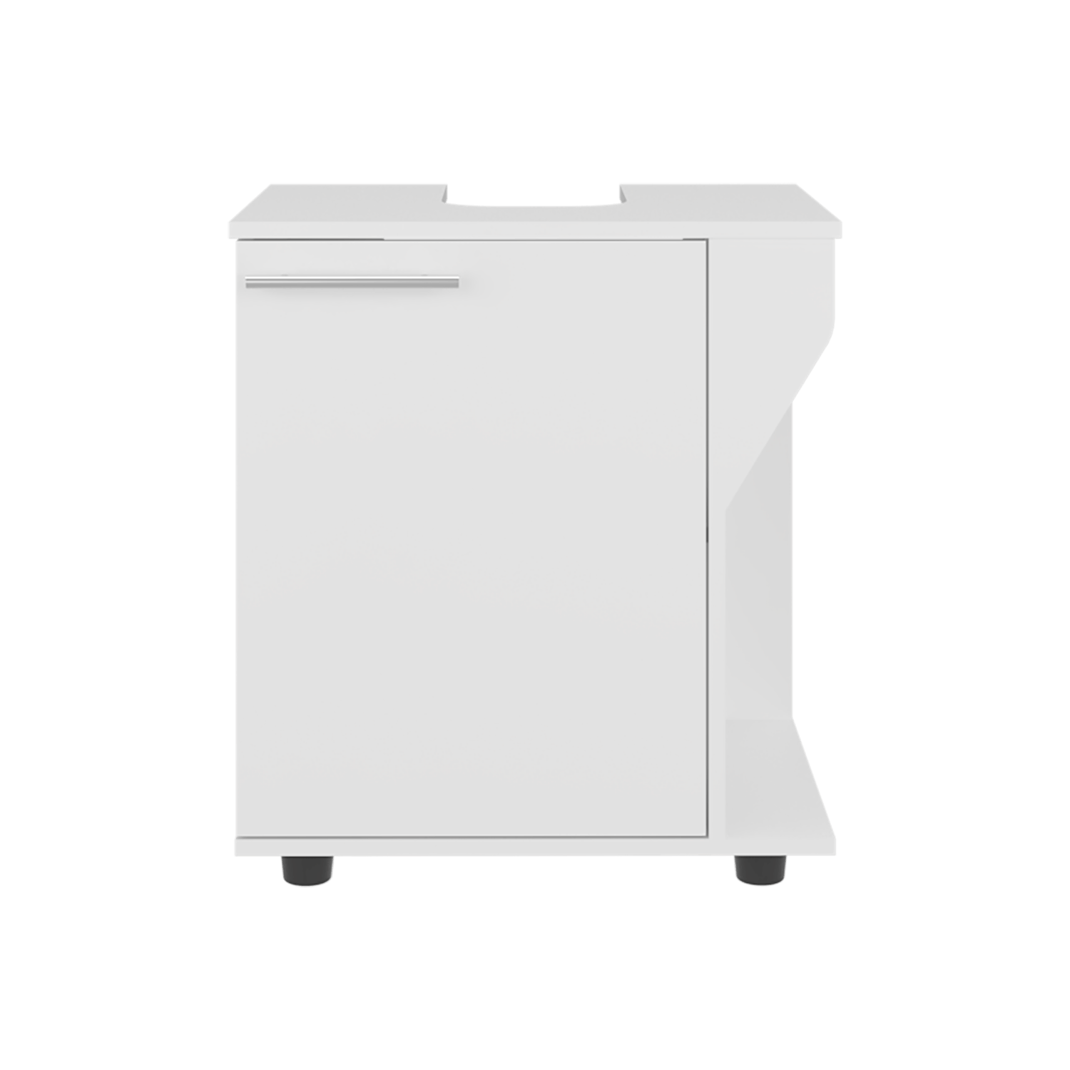 Mueble Lavamanos de Pedestal Phillips 62X56X41 RTA Blanco - Imagen 7