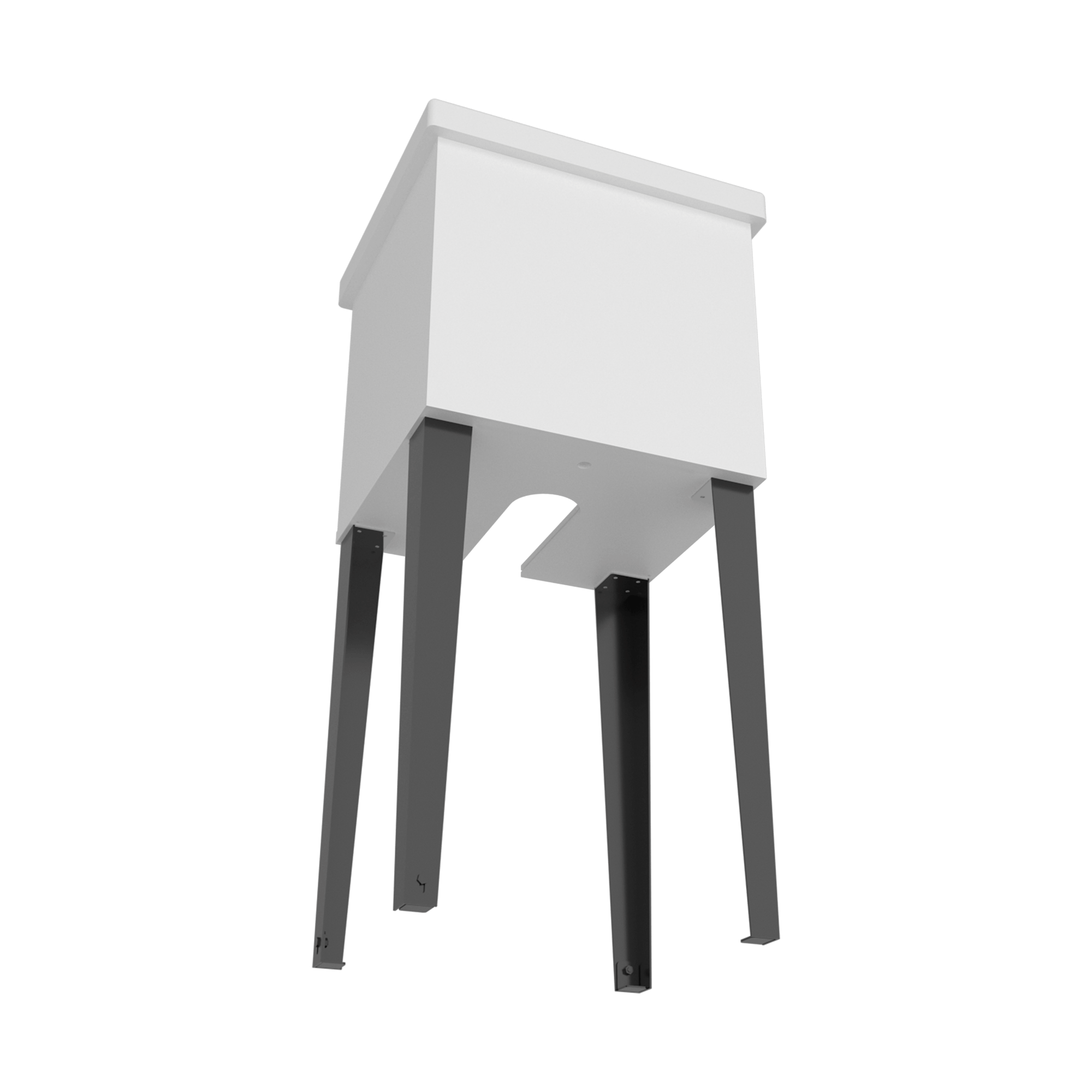 Mueble Lavadero Bari 86X35X40 RTA Blanco ZF - Imagen 7