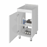 Lavadero Darwin 88X40X40 RTA Blanco ZF