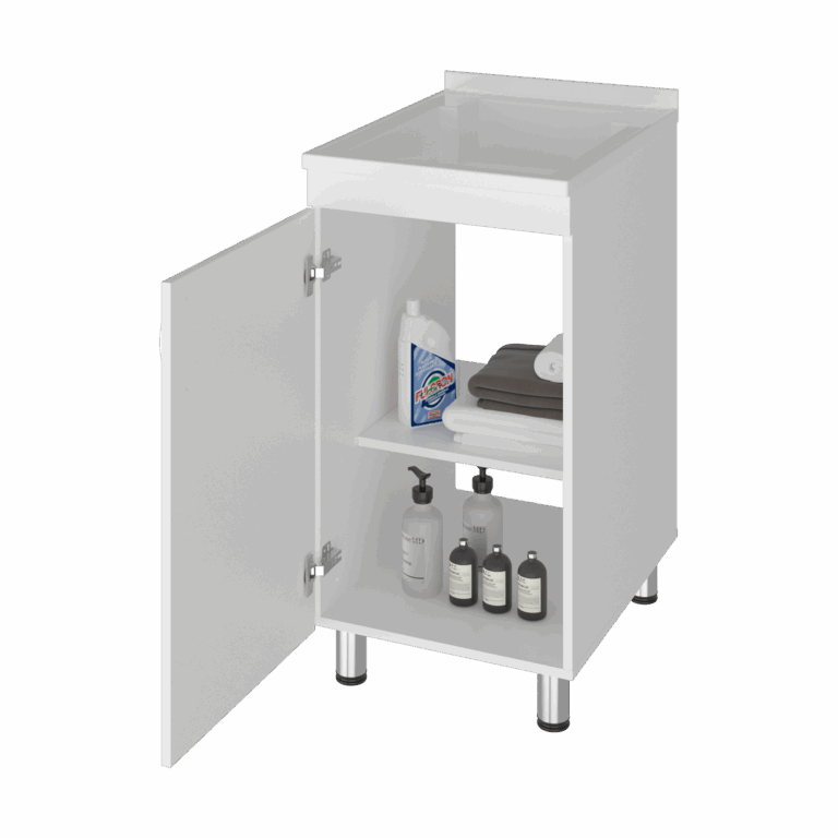 Lavadero Darwin 88X40X40 RTA Blanco ZF