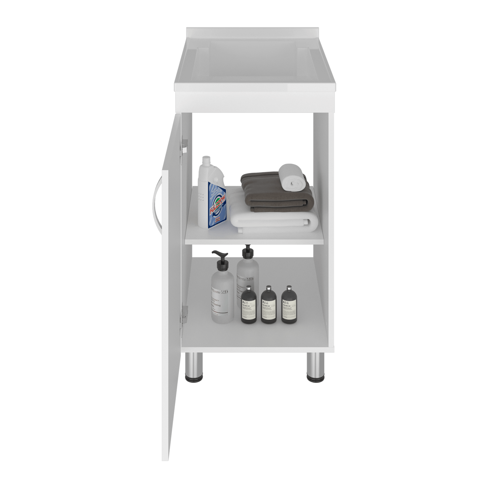 Lavadero Darwin 88X40X40 RTA Blanco ZF - Imagen 5