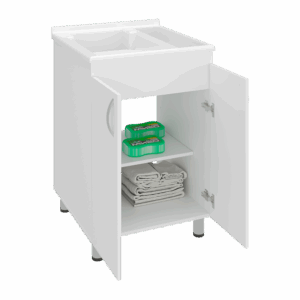 Lavadero Foster 88X60X45 RTA Blanco ZF