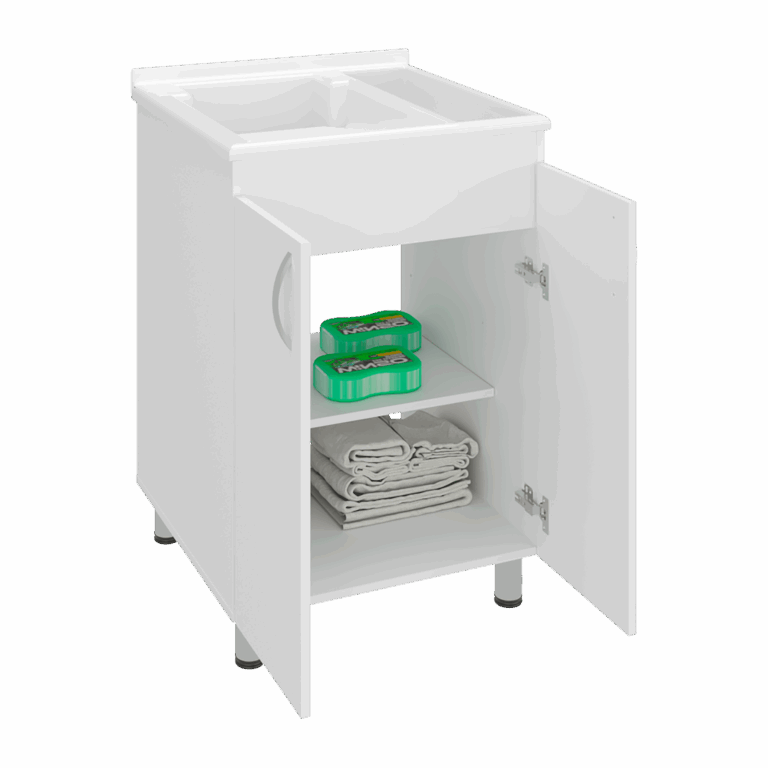 Lavadero Foster 88X60X45 RTA Blanco ZF