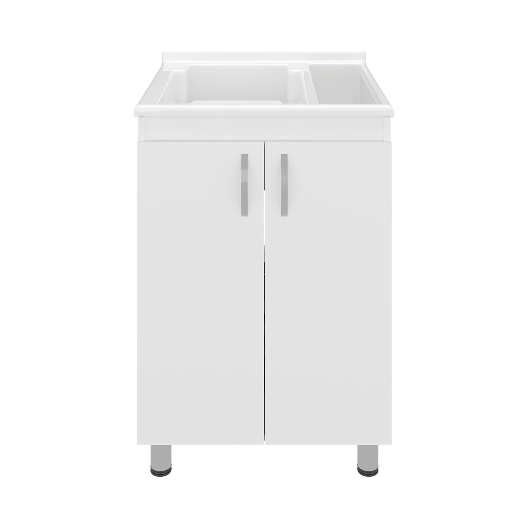 Lavadero Foster 88X60X45 RTA Blanco ZF - Imagen 4