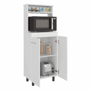 Mueble Microondas Alani 140X60X35 RTA Blanco ZF