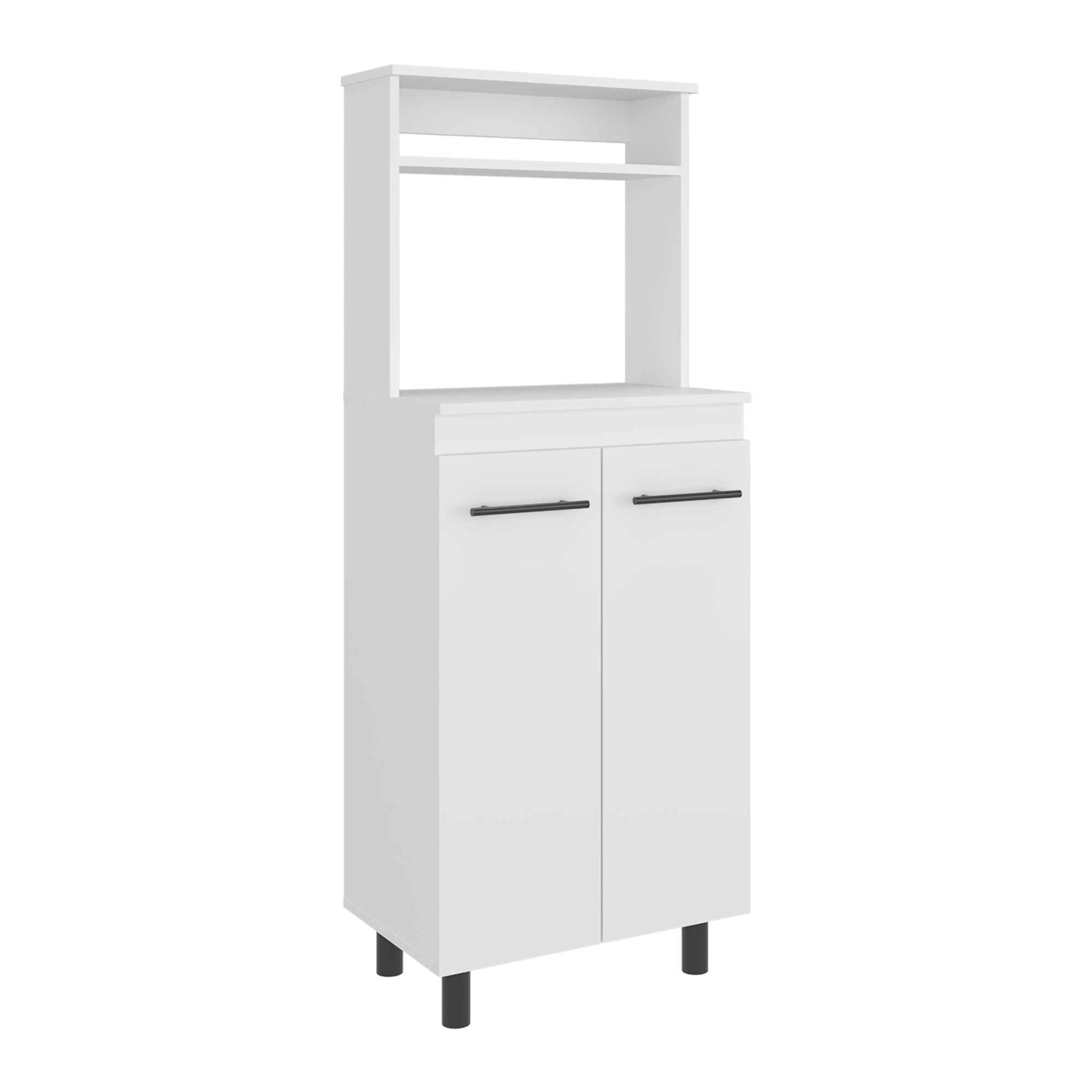 Mueble Microondas Alani 140X60X35 RTA Blanco ZF - Imagen 3