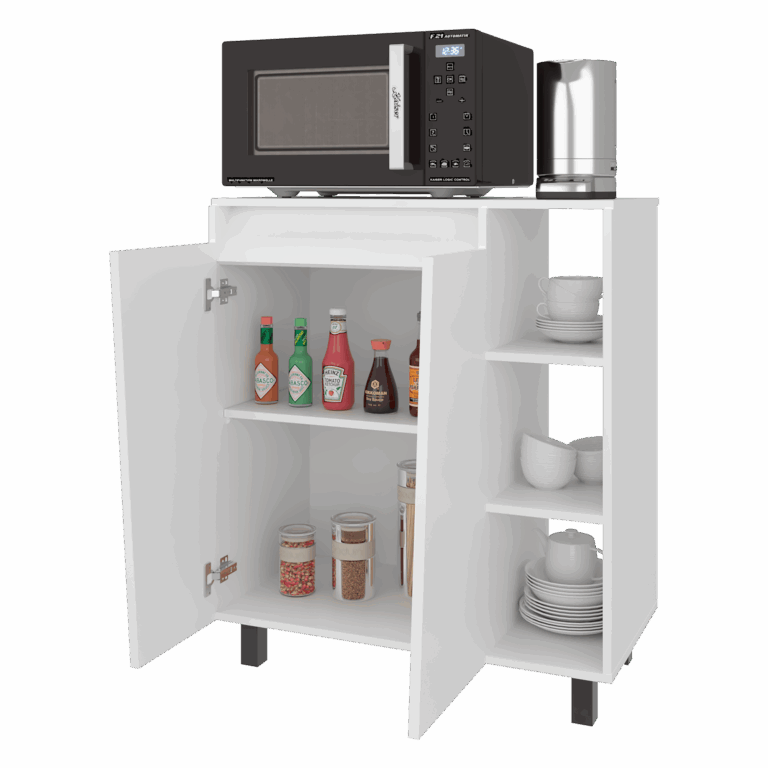 Mueble Microondas Cesena 92X80X41 RTA Blanco ZF