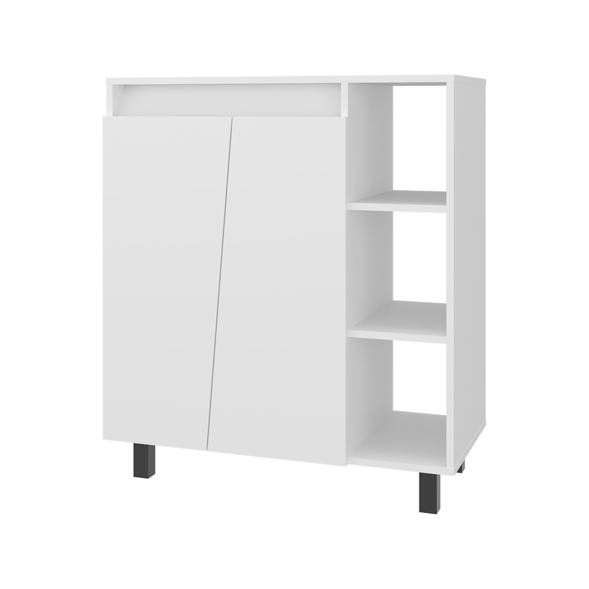 Mueble Microondas Cesena 92X80X41 RTA Blanco ZF - Imagen 6