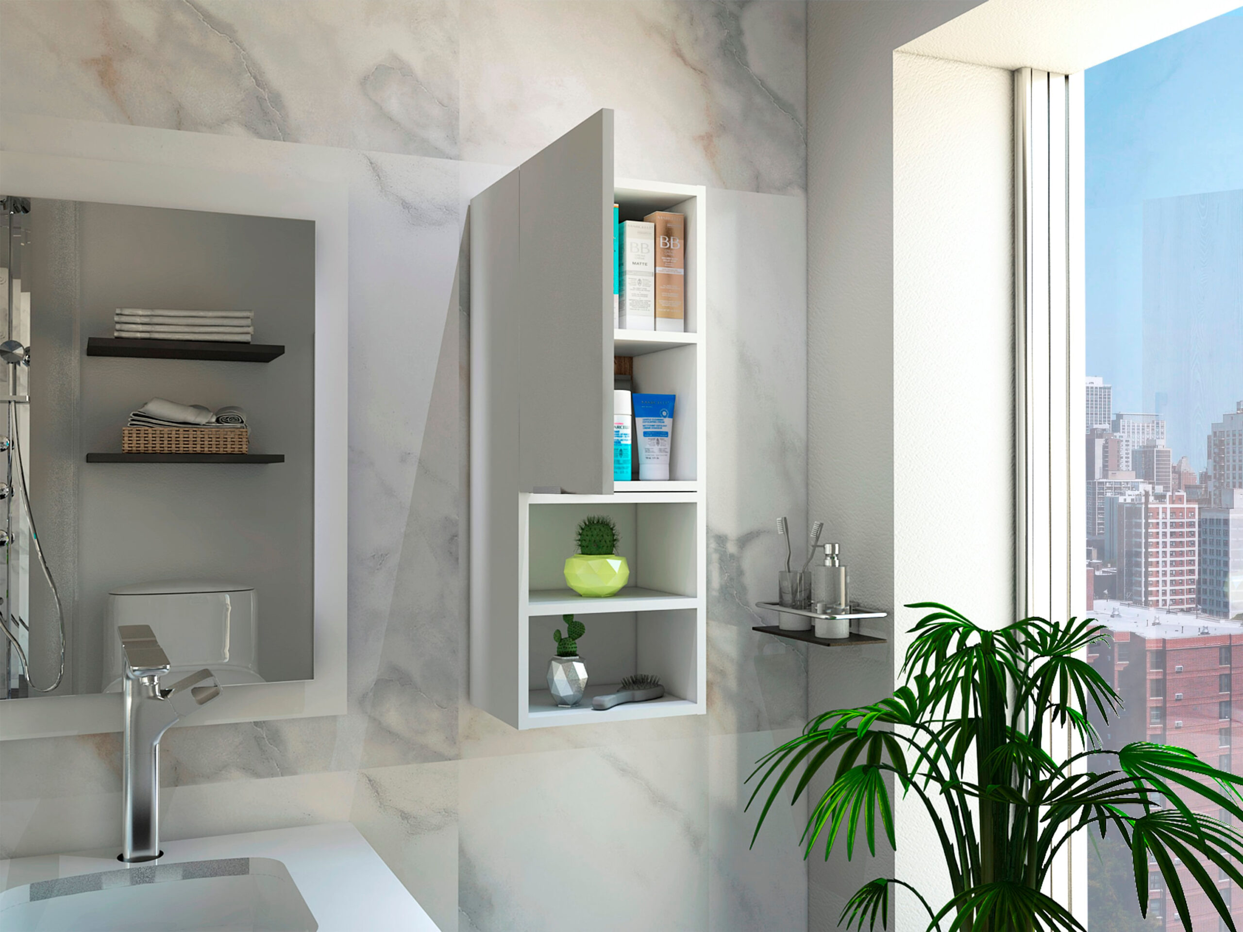 Mueble aux baño Jules RTA Blanco - Imagen 3