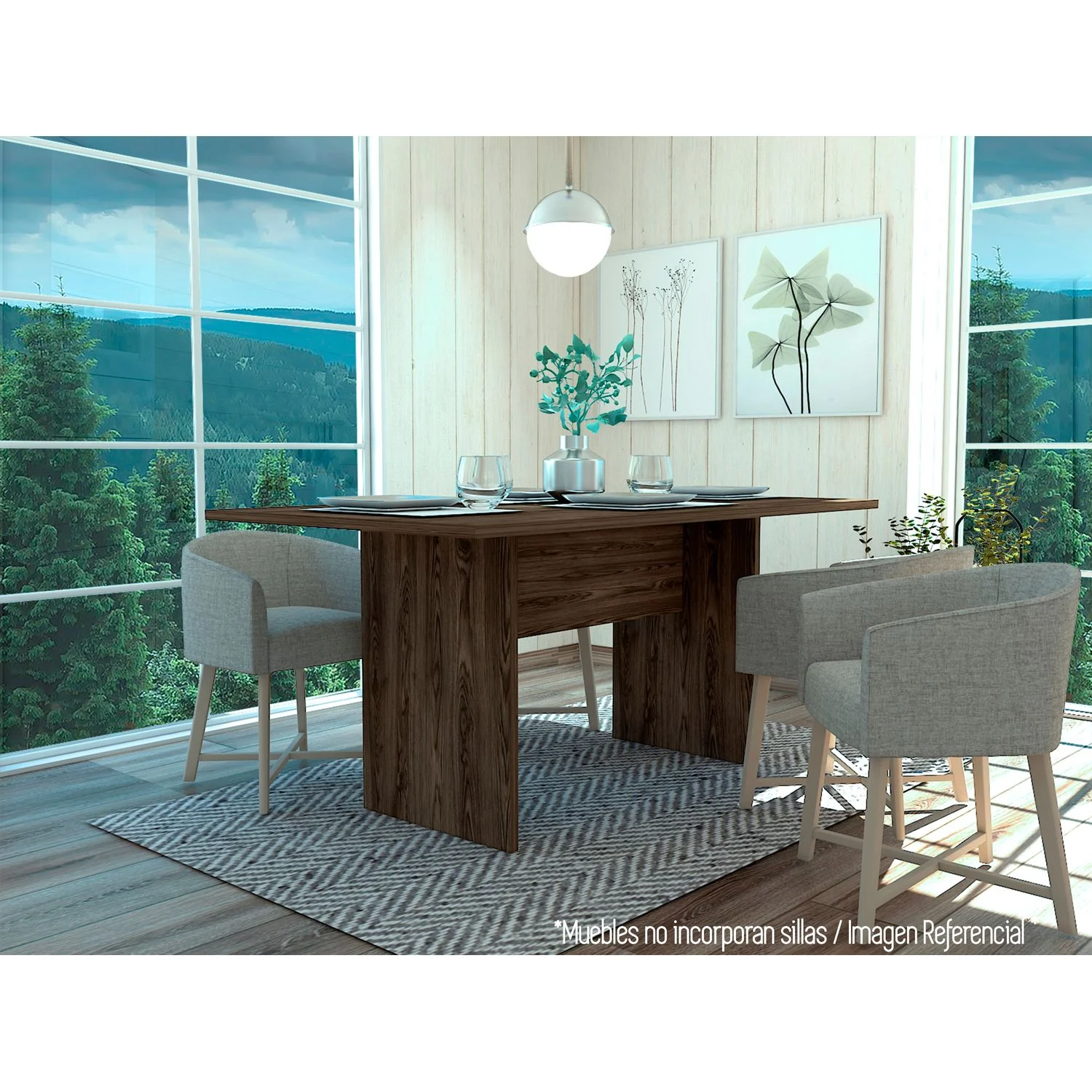 Mesa Comedor Beijing RTA Milan - Imagen 4