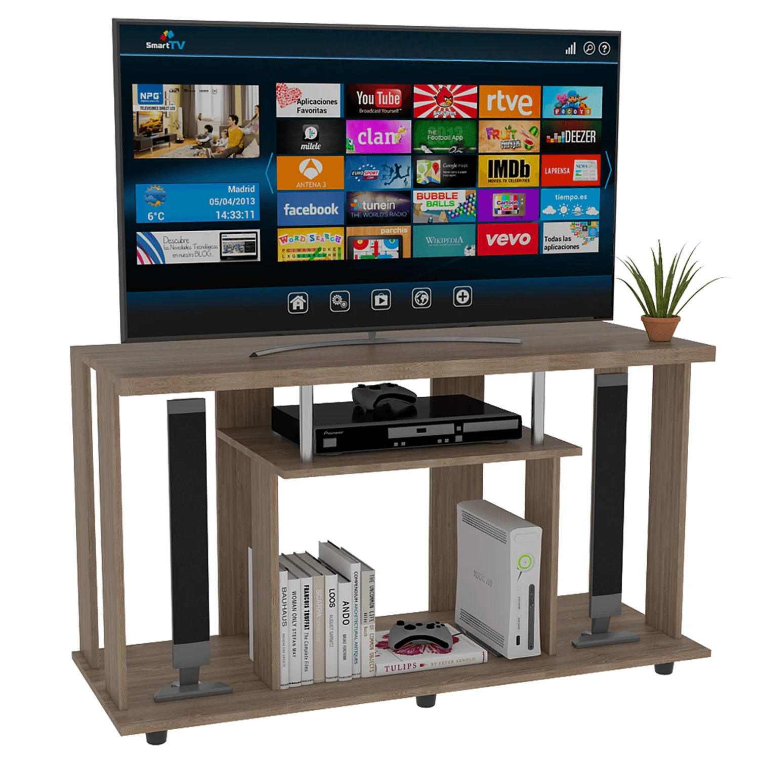 Mesa Lannes Miel - Imagen 1