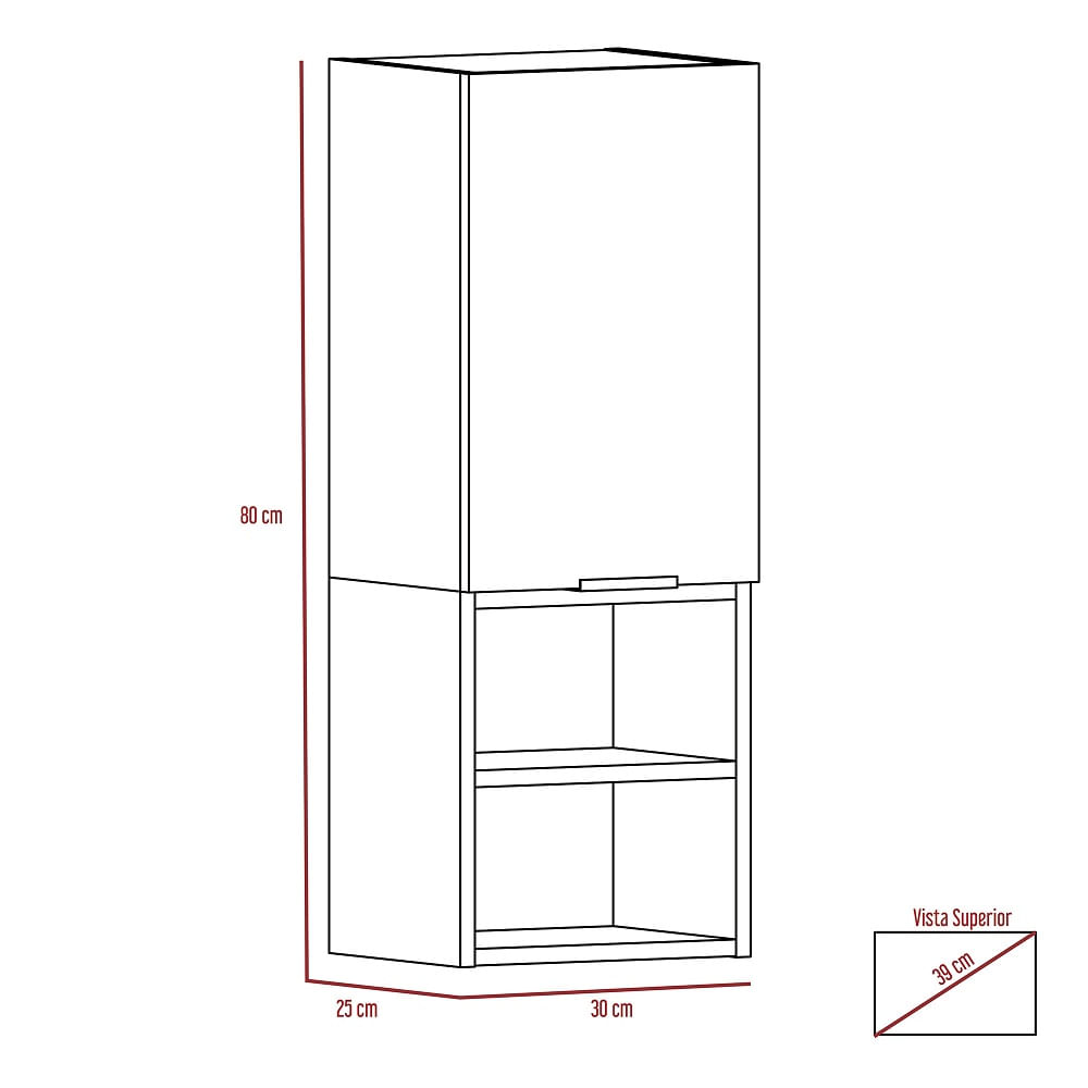 Mueble Auxiliar De Baño Jules Rovere - Imagen 3