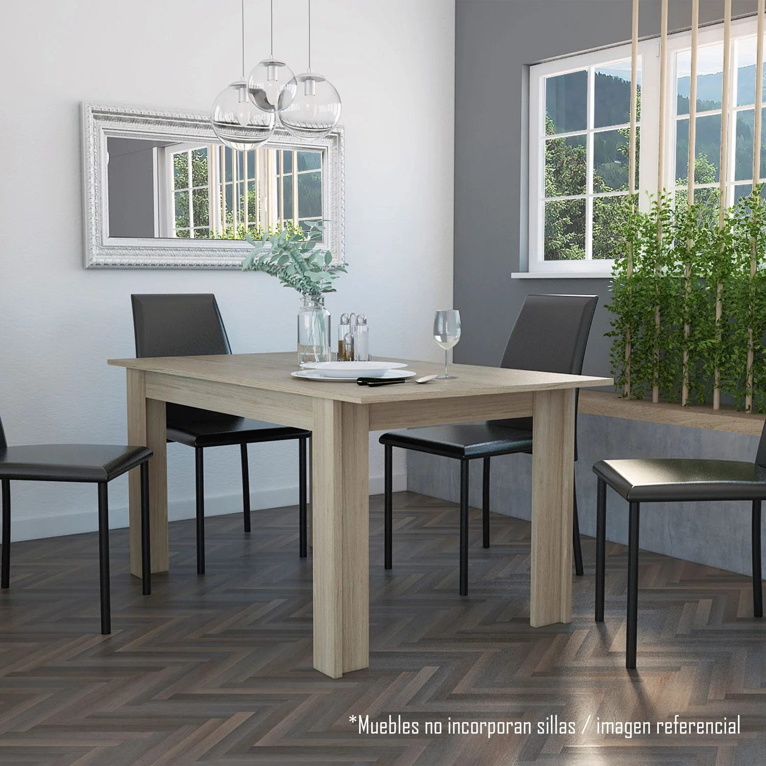 Mesa Comedor Portofino 160 RTA Rovere - Imagen 2