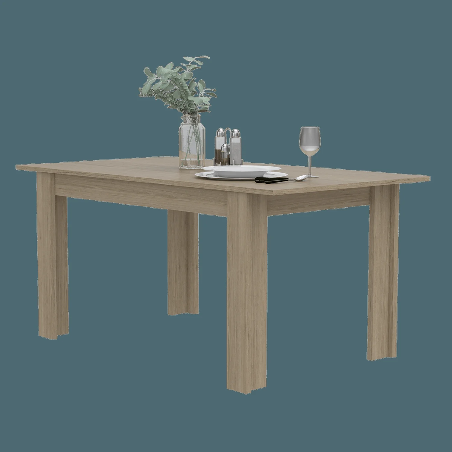 Mesa Comedor Portofino 160 RTA Rovere - Imagen 1