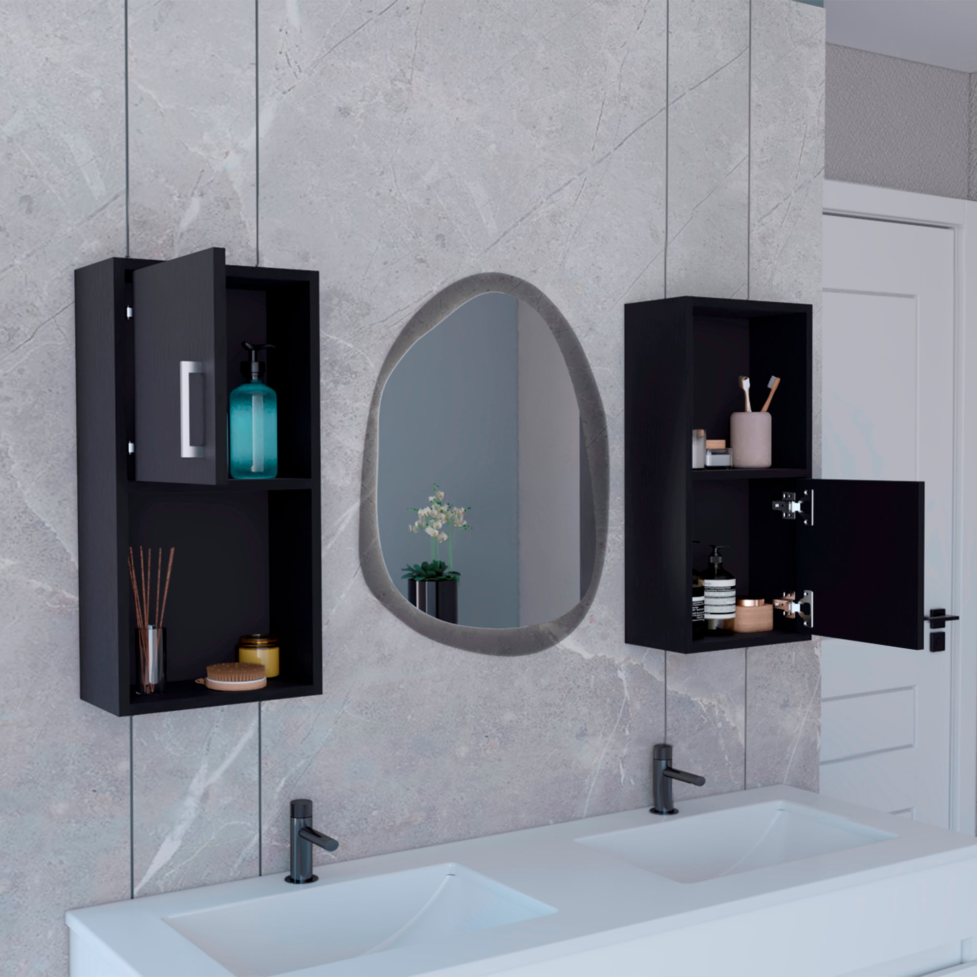 Muebles  Auxiliar Bath RTA Wengue X2 Un - Imagen 2
