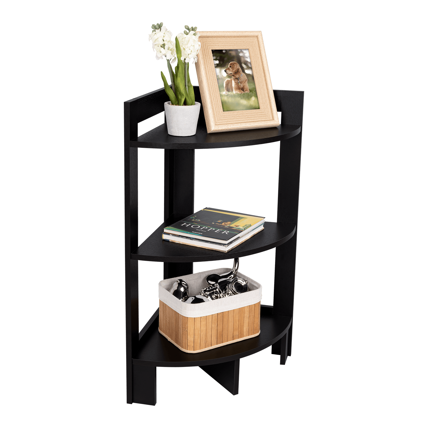 Mesa Auxiliar Esquinera RIGA 80 X 39 RTA Wengue ZF - Imagen 1