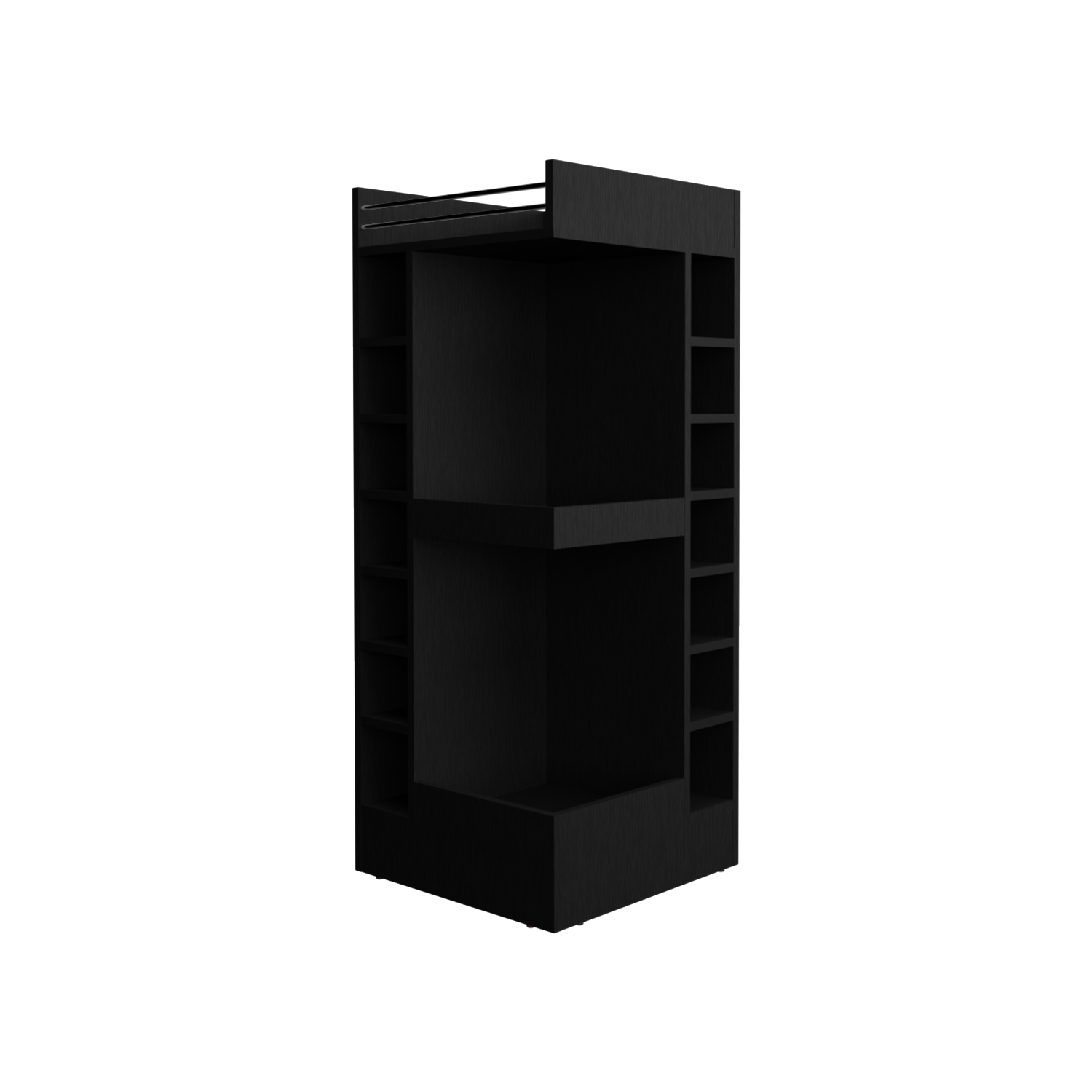 Bar Bajo Esquinero Lyman 111X46X46 RTA Wengue ZF - Imagen 4