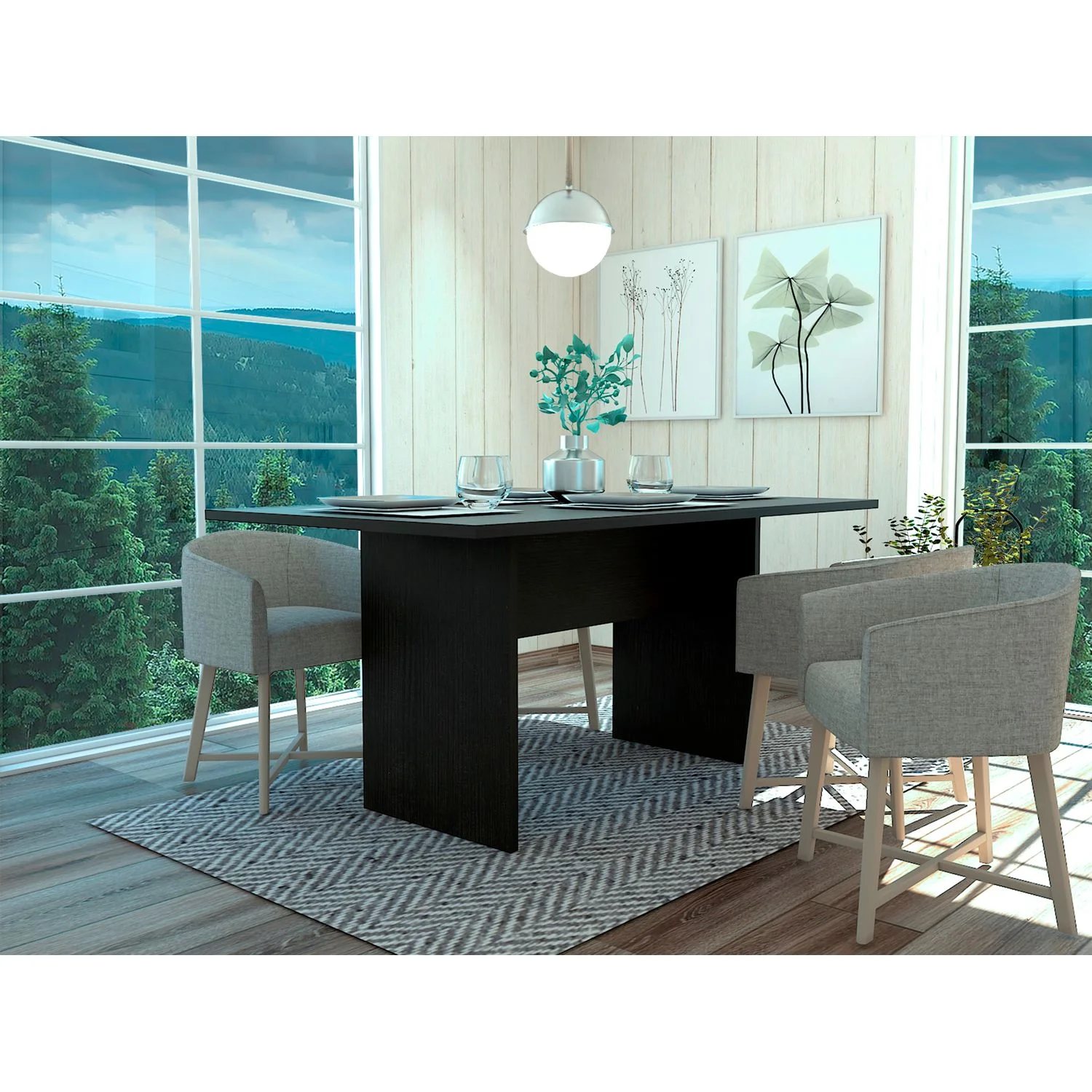 Mesa Comedor Beijing RTA Wengue - Imagen 5