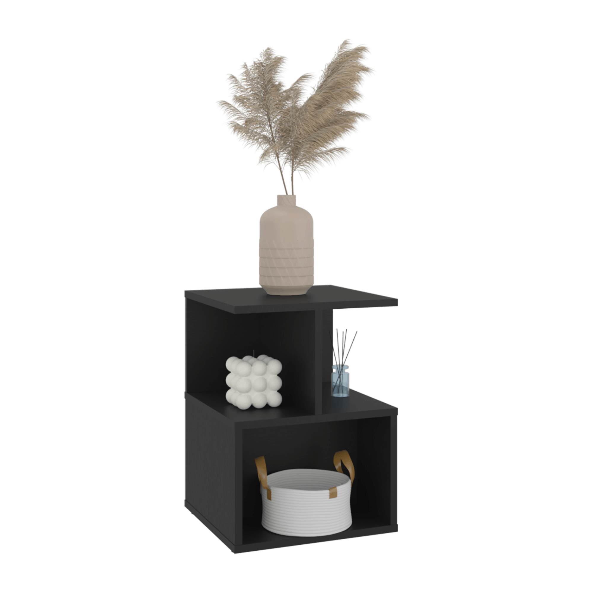 Mesa de Noche Ocaso 48X35X35 RTA Wengue ZF - Imagen 1