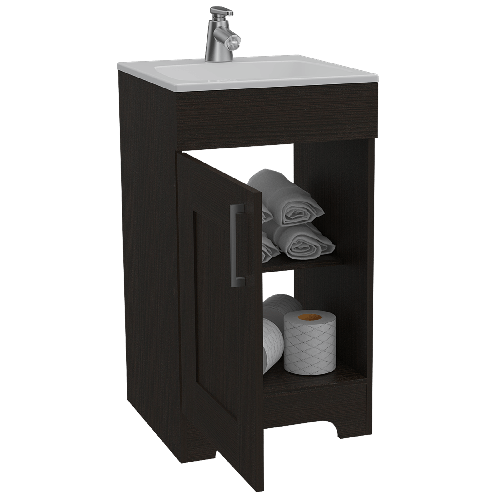 Mueble lavamanos Barcelona 2 RTA Wengue - Imagen 1