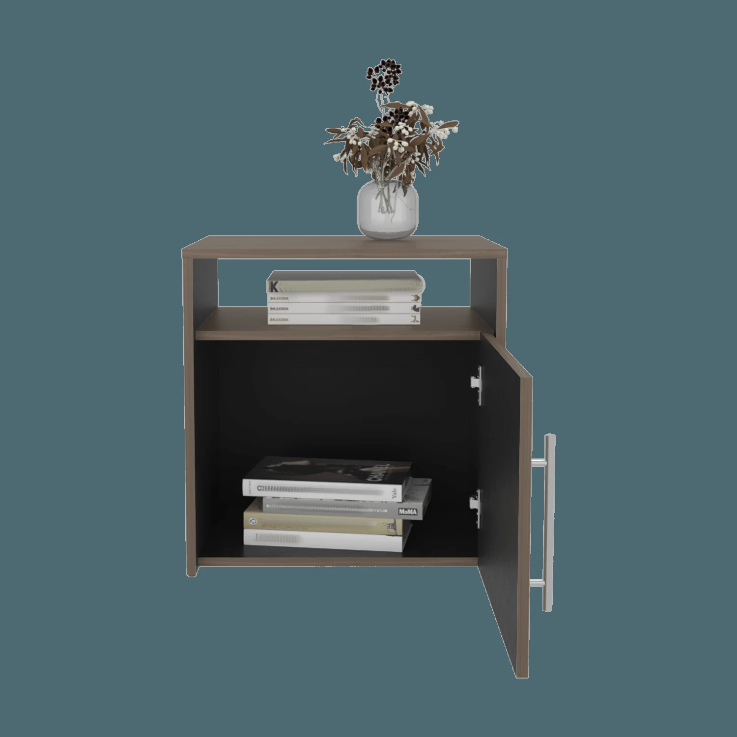 Mesa de Noche Bigaf  54.1x52x42.3 RTA Milan/Wengue - Imagen 4