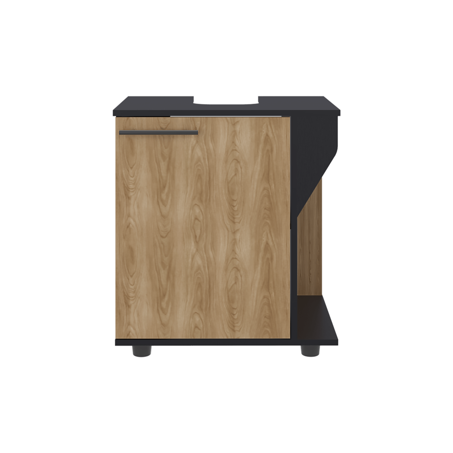 Mueble Lavamanos de Pedestal Phillips 62X56X41 RTA Wengue Fresno - Imagen 4