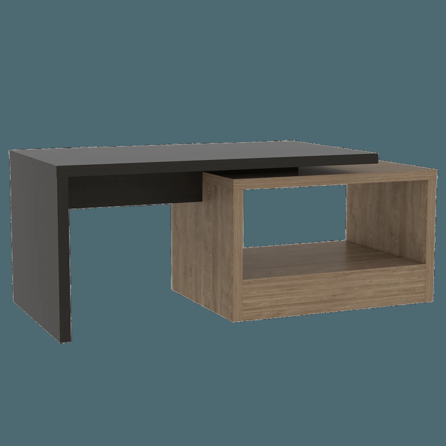 Mesa De Centro Kaia Wengue+Miel - Imagen 7