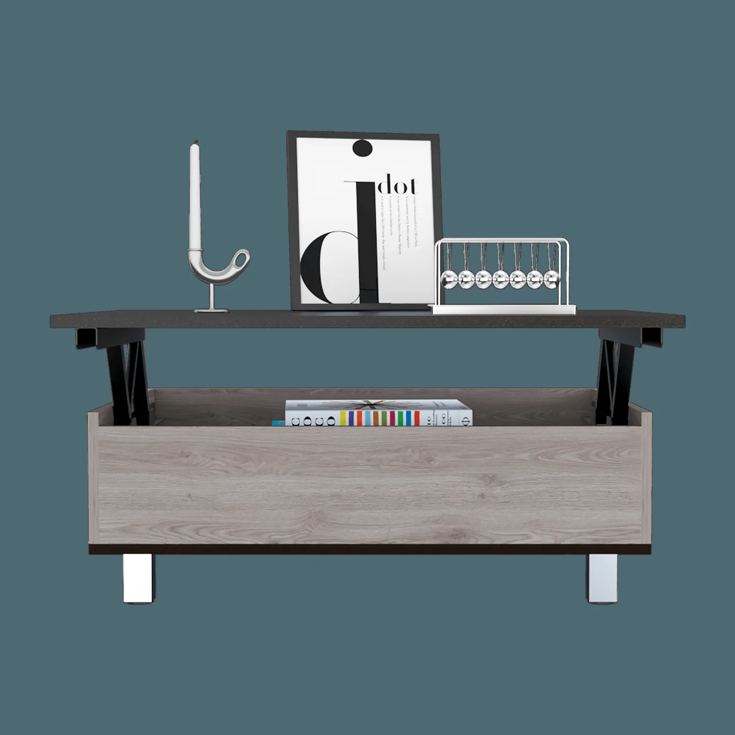 Mesa de Centro Funciona 2G RTA Bardolino + Wengue - Imagen 5
