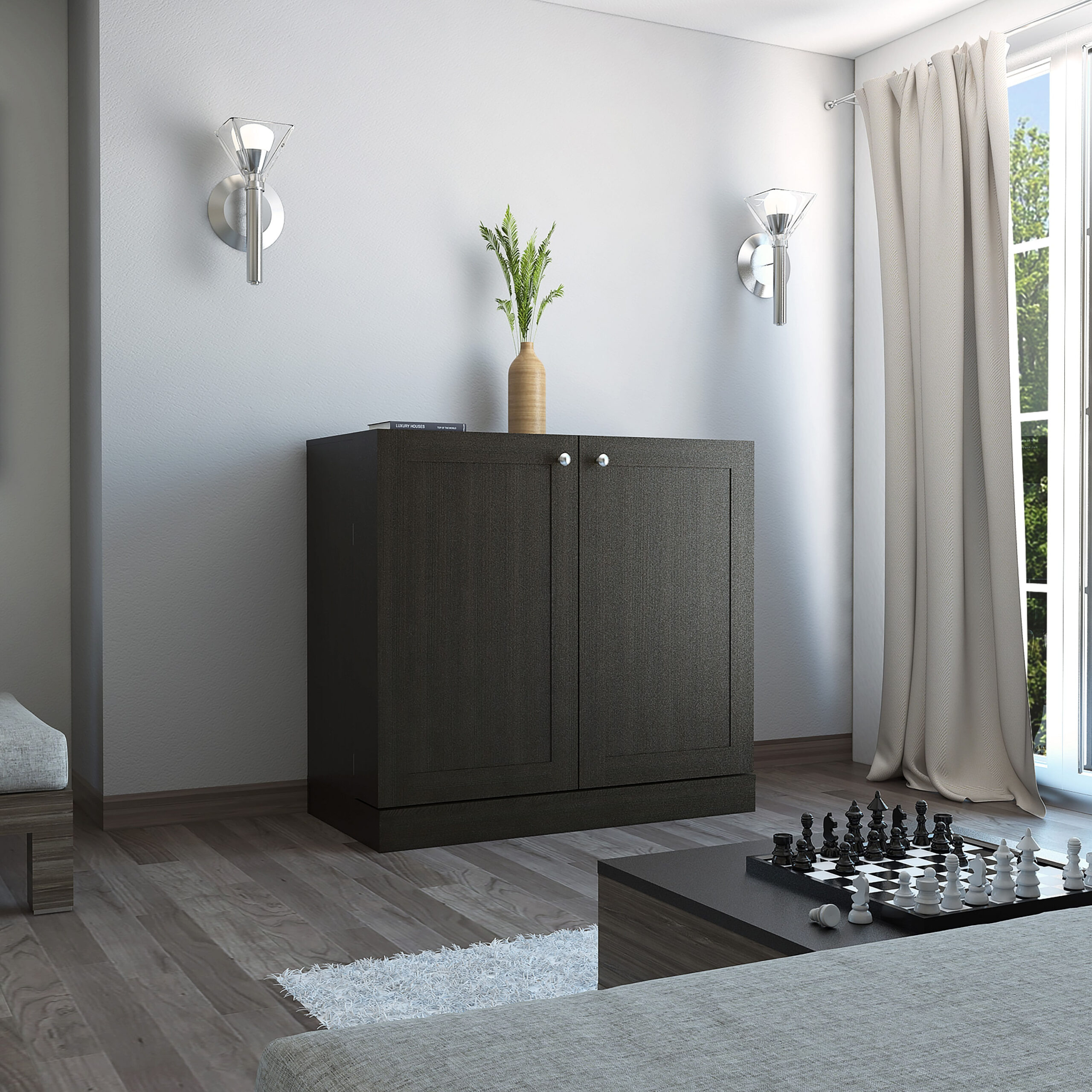 Mueble Bar Normandia Bajo RTA Wengue - Imagen 3