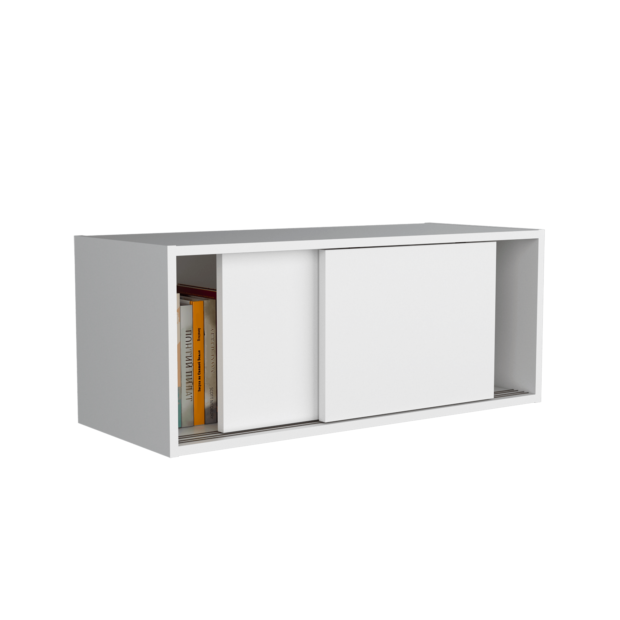Gabinete de Oficina Sencillo Note 33X81X33 RTA Blanco ZF - Imagen 1