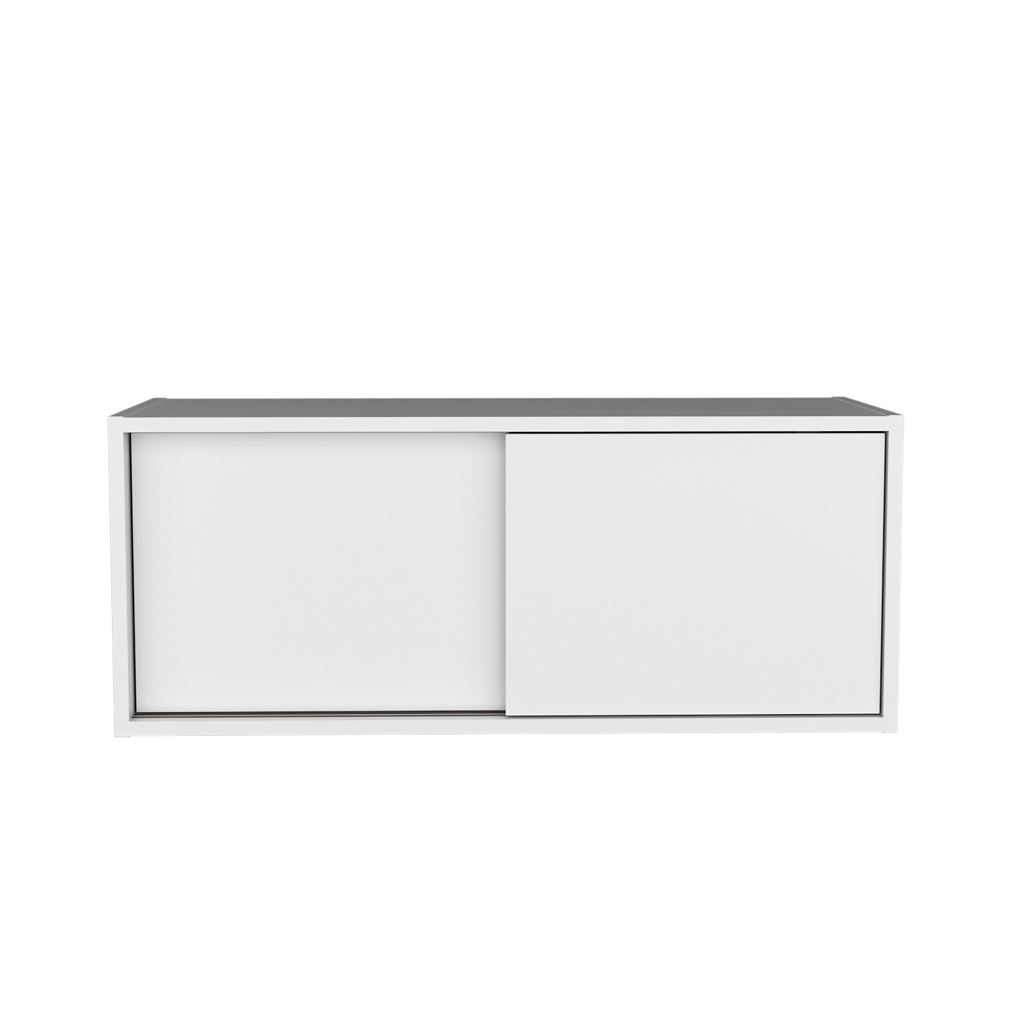 Gabinete de Oficina Sencillo Note 33X81X33 RTA Blanco ZF - Imagen 4