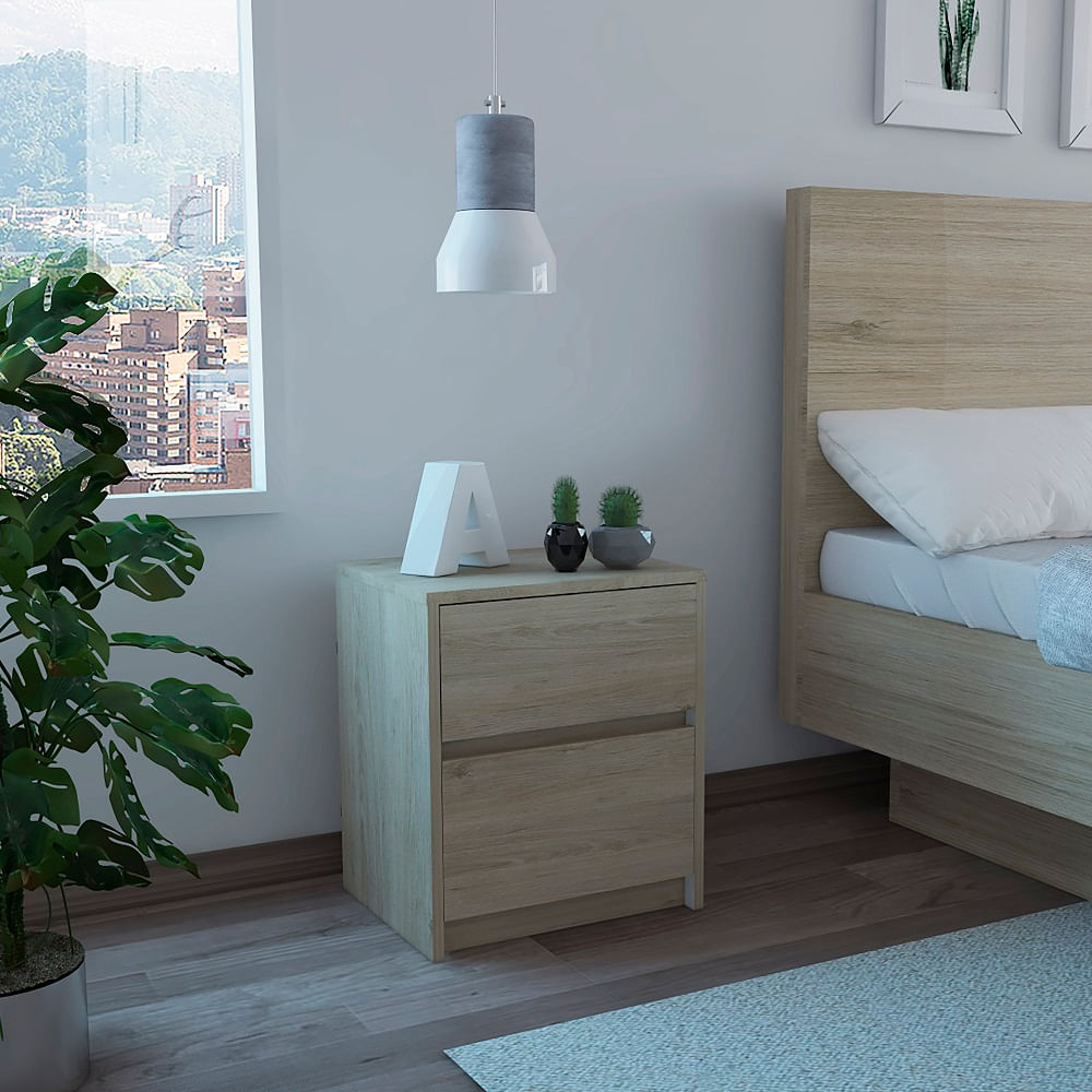 Nochero Trivor Rovere+Blanco - Imagen 4