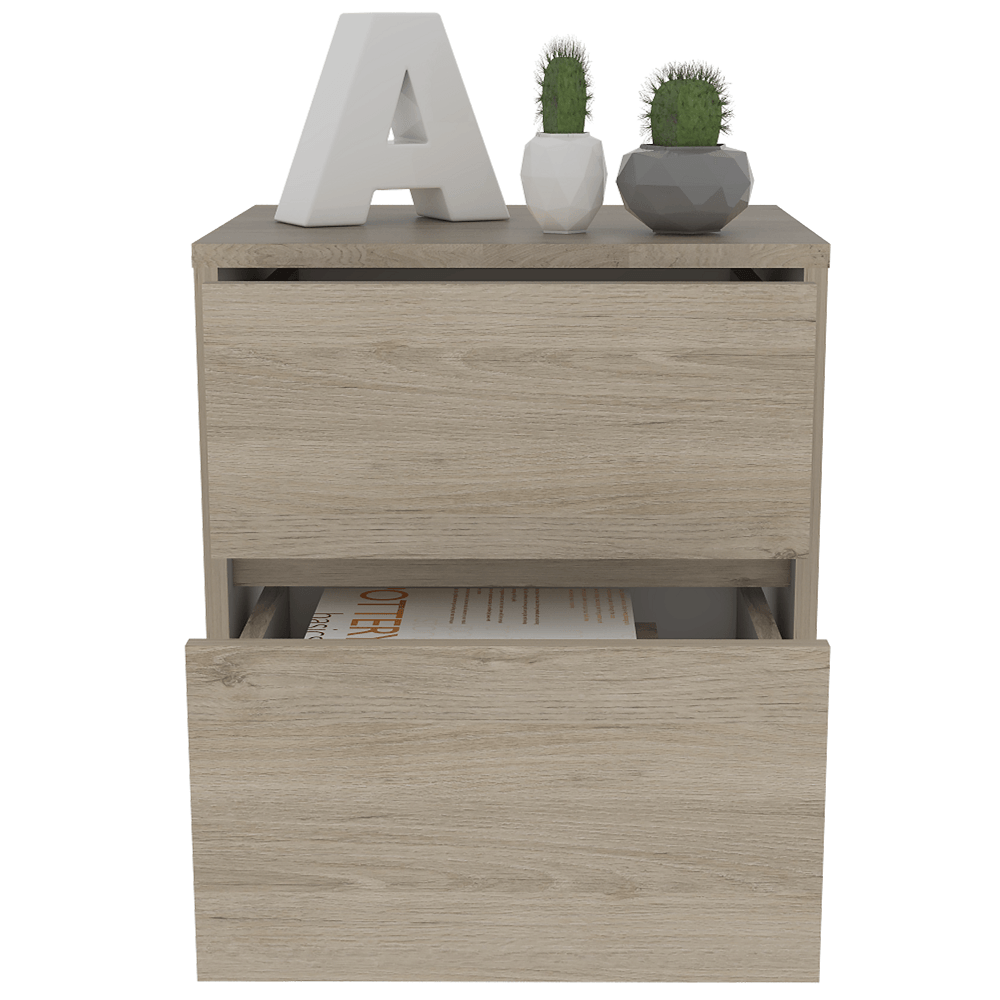 Nochero Trivor Rovere+Blanco - Imagen 2