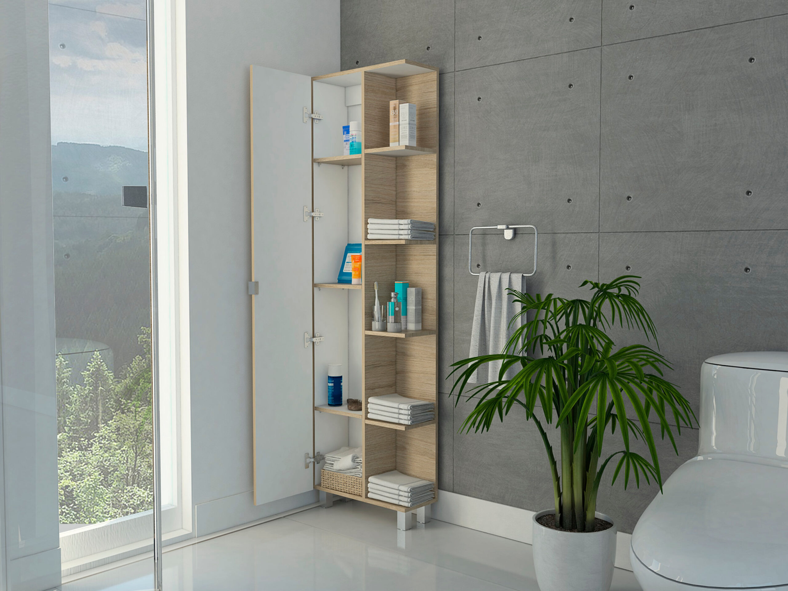 Optimizador Bath 300 RTA Rovere + Blanco - Imagen 4