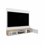 Panel TV 65'' Dassel 132X150X29 RTA Blanco Fresno