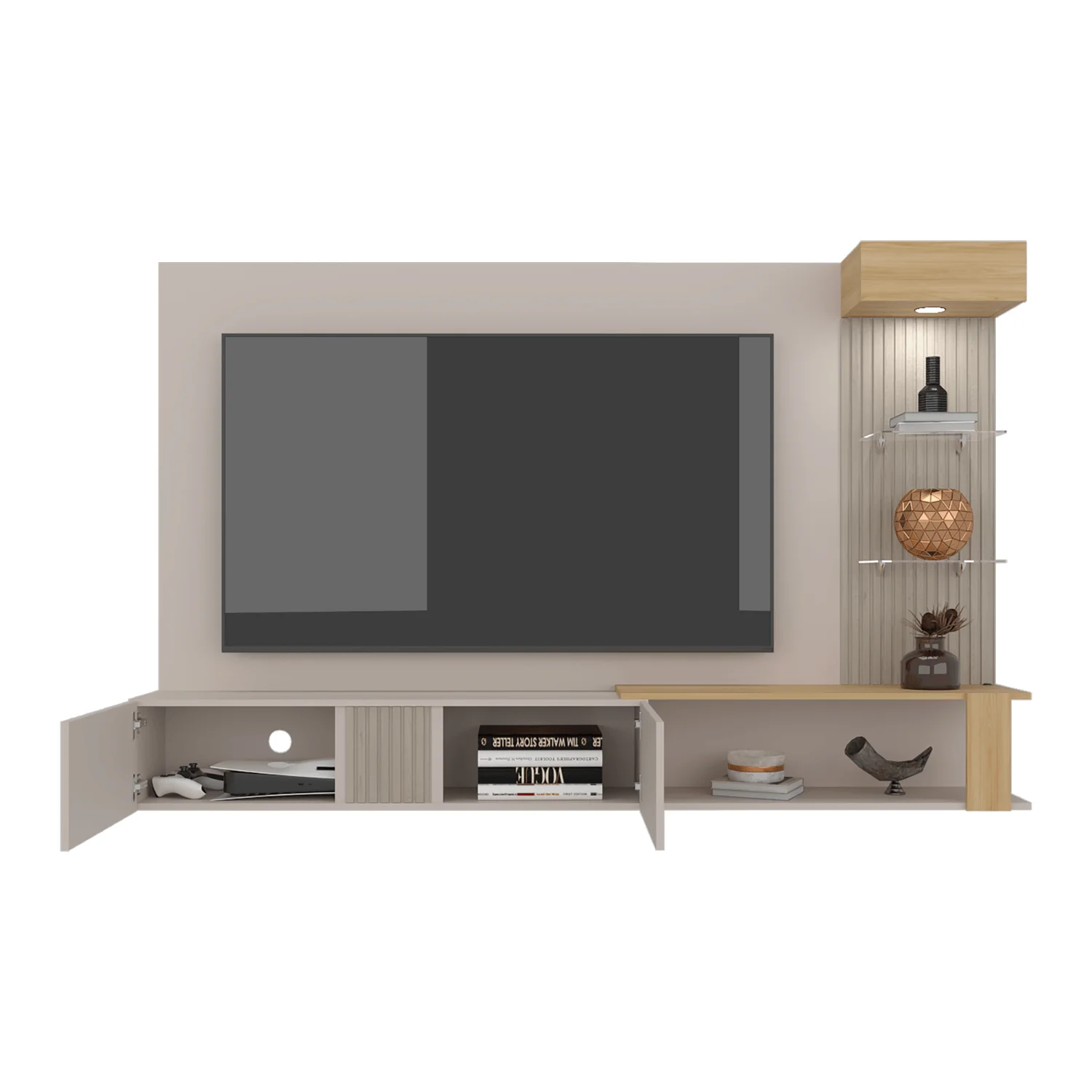 Panel de TV Isolde 132X208X734 RTA Capri Fresno - Imagen 10