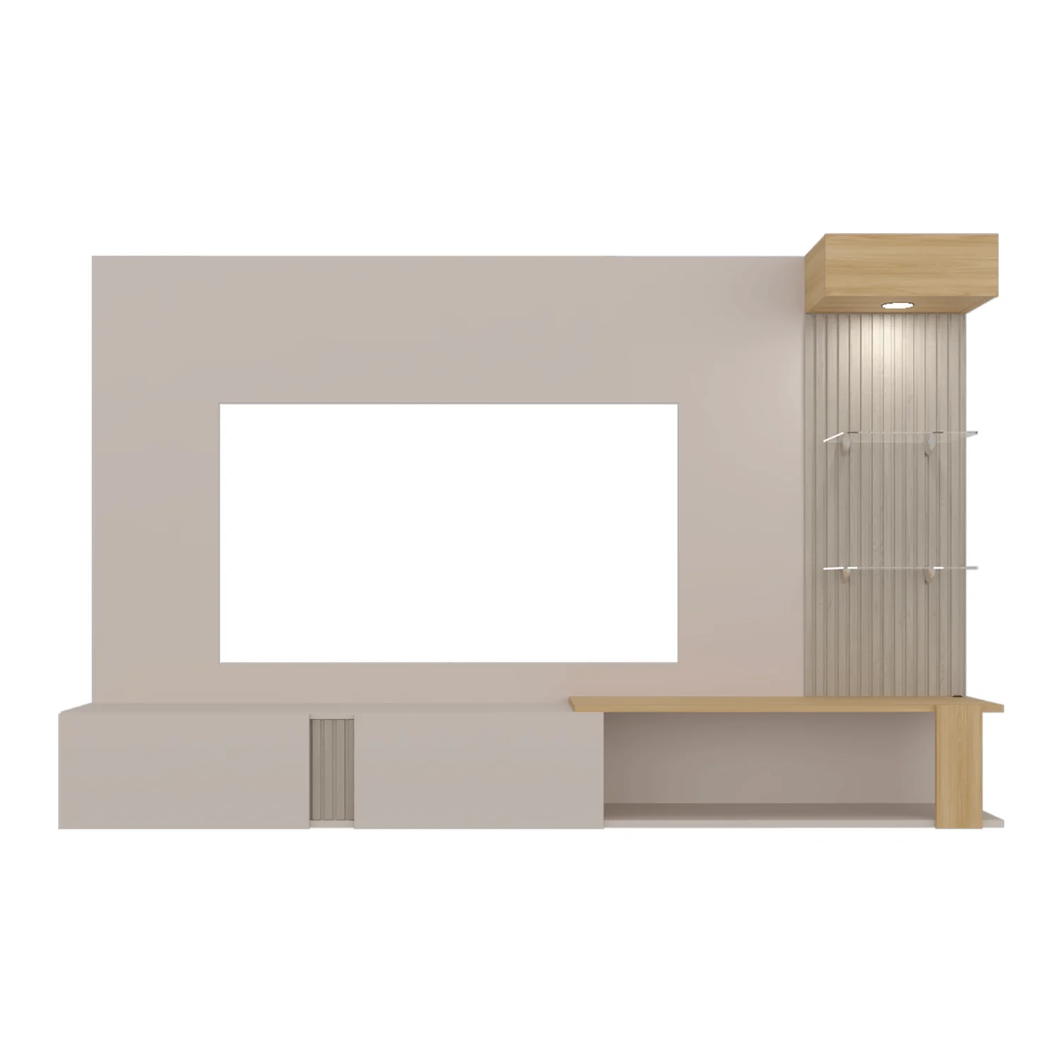 Panel de TV Isolde 132X208X734 RTA Capri Fresno - Imagen 18