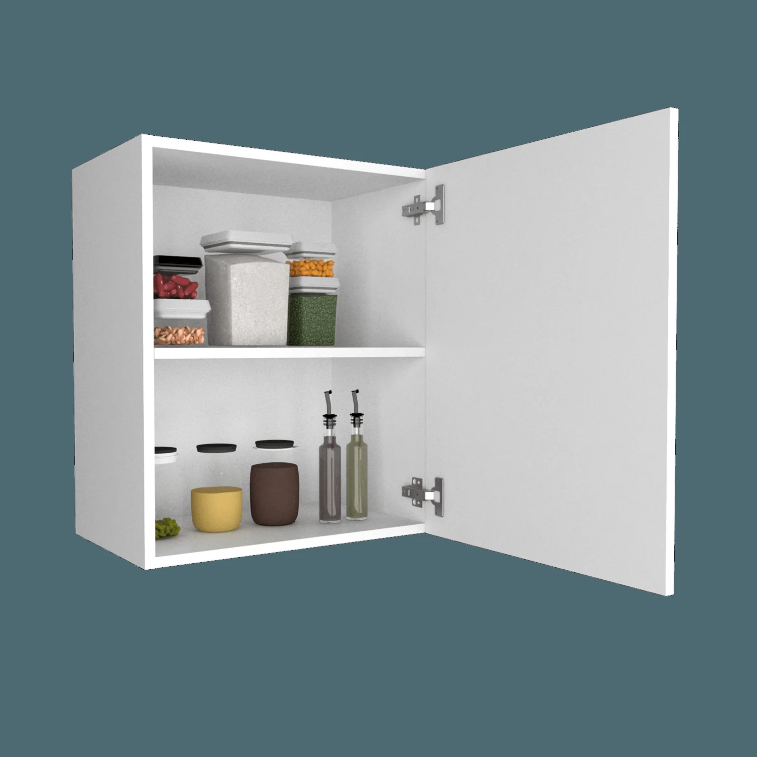 Mueble Aereo Puerta Derecha Manchester RTA Blanco - Imagen 1