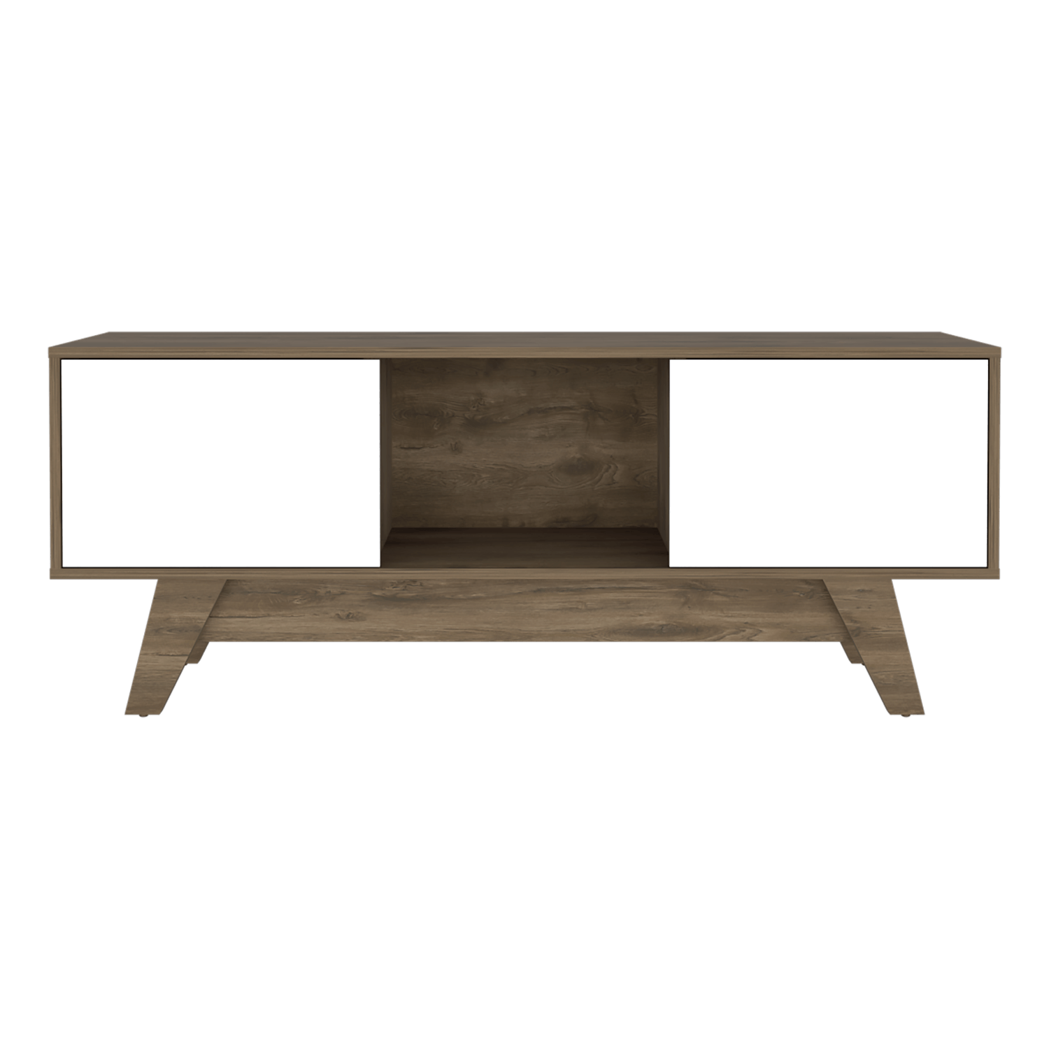 Rack para TV 55'' Romero Finlandek Bellota Blanco - Imagen 2