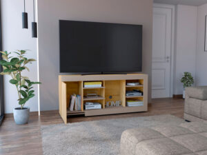 Rack para TV 65” Solaris 150 RTA Duna Taupe
