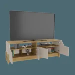 Rack para TV Holt 56x163x42 RTA Fresno Eu + Capri
