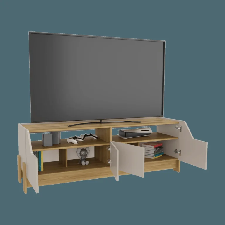 Rack para TV Holt 56x163x42 RTA Fresno Eu + Capri