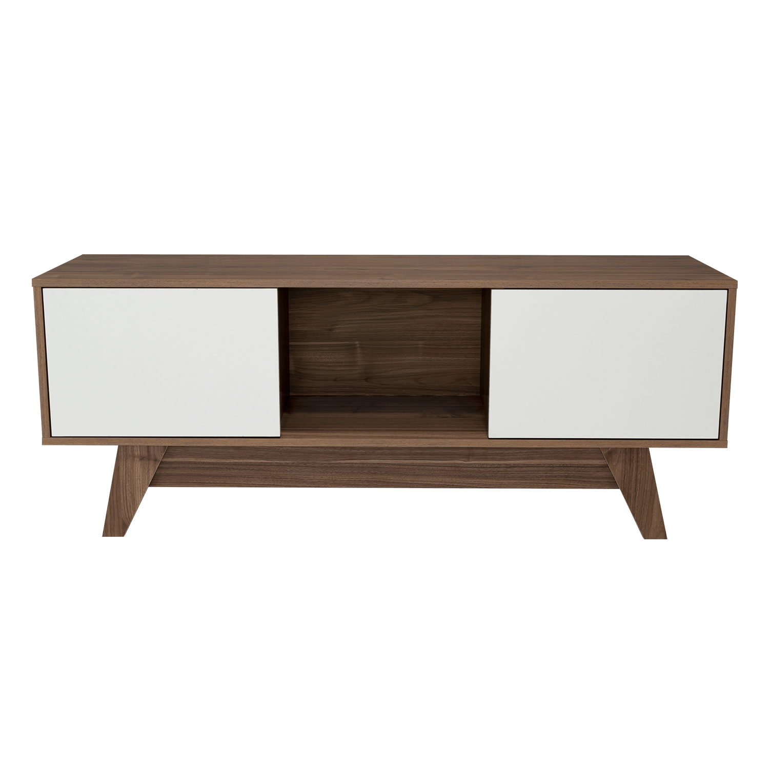 Rack para TV 55'' Romero Finlandek Gales Blanco - Imagen 2