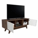 Rack para TV 55'' Romero Finlandek Gales Blanco