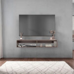 Rack Tv Flotante 26X150X32 RTA Avellana