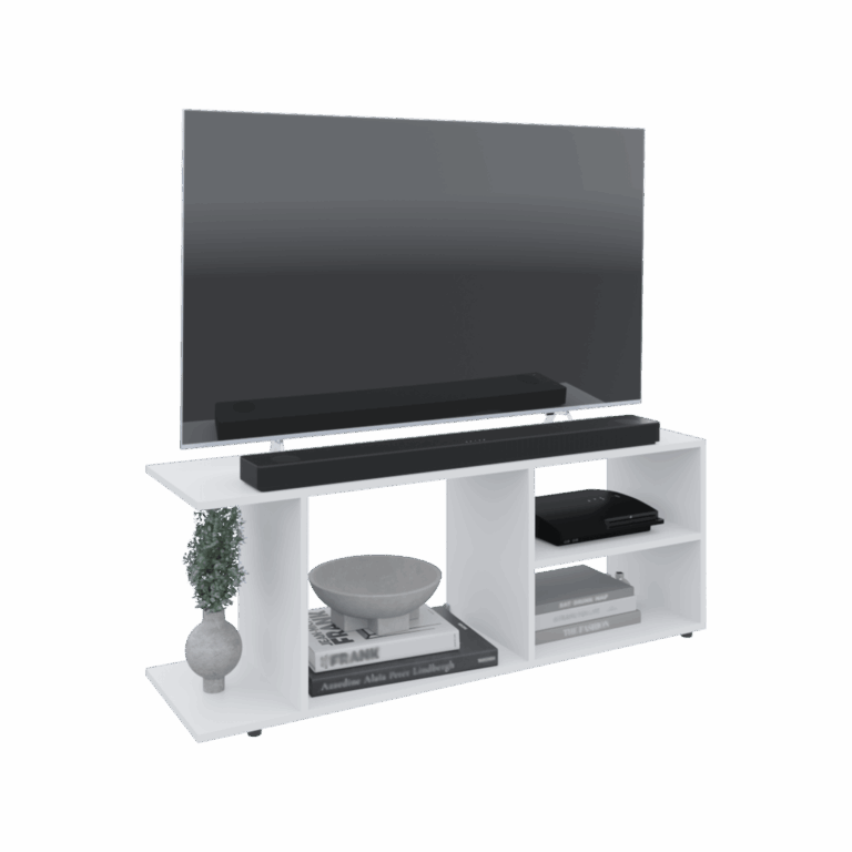 Rack de TV 50'' GoodWood 45X120X34 RTA Blanco ZF