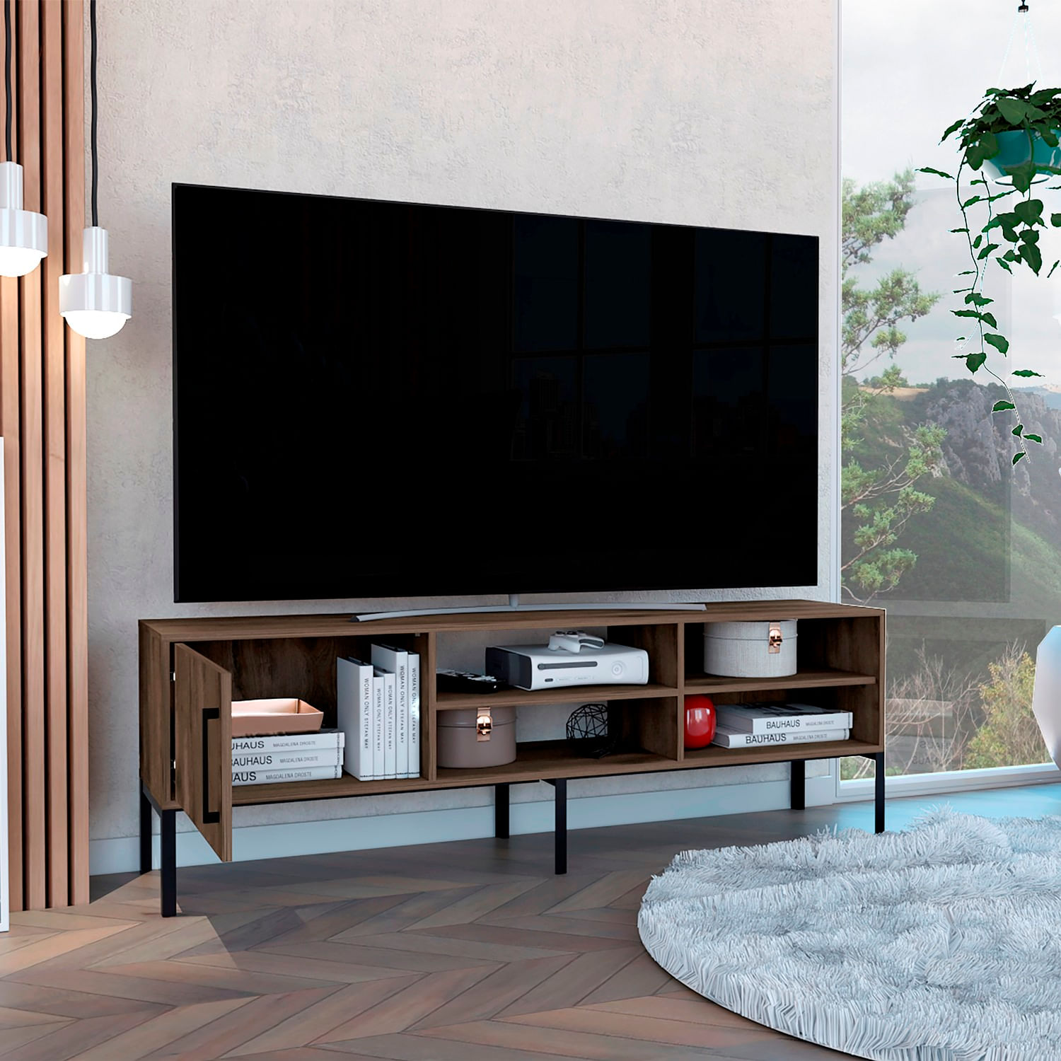 Rack TV 65'' Soho 52 X 160 RTA Bellota - Imagen 2