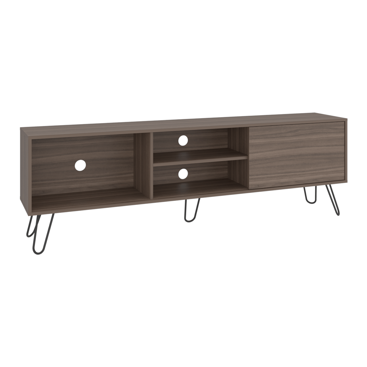 Mueble Rack Para TV Andorra 180 Avellana - Imagen 5