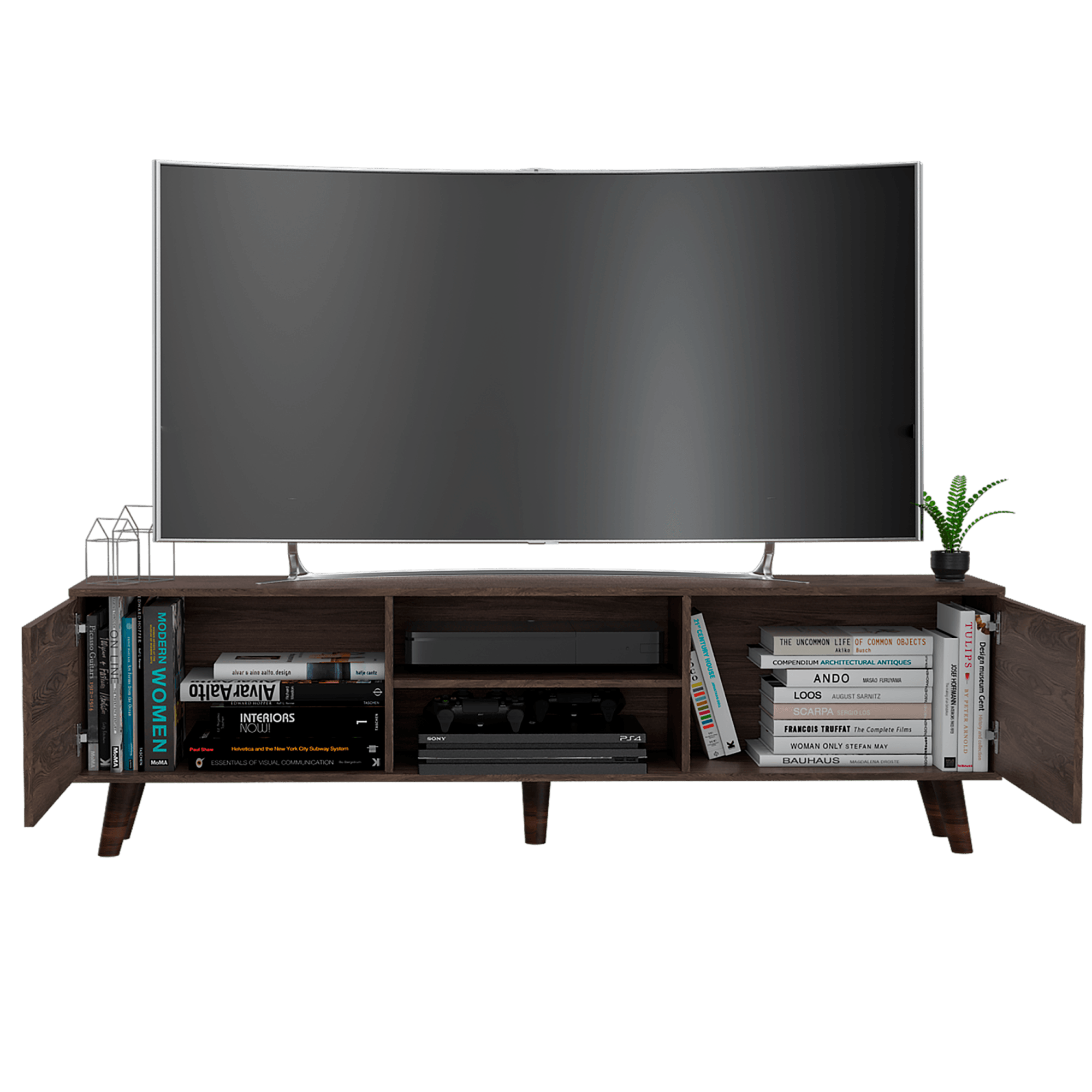 Rack para TV 80'' Z 180 2P RTA Milan - Imagen 2