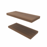 Repisa Flotante 3X80X25 RTA Café Espresso X2 Und ZF